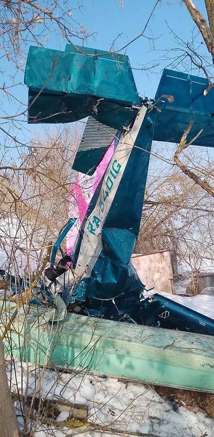 FOTO: Sestřelený český letoun.