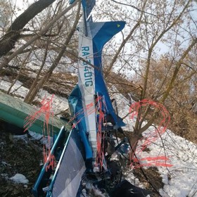 Havárie českého letounu v Rusku. 