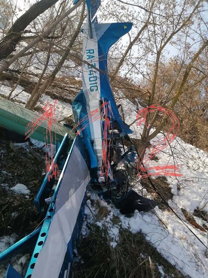 FOTO: Havárie českého letounu v Rusku. – stránka 1