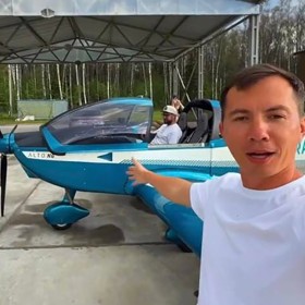 Ruský influencer Pavel Koshkin. 