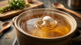 Vhoďte do hovězího vývaru jeden neloupaný žampion: Tato finta šéfkuchařů vykouzlí barvu tekutého jantaru a hloubku chuti, kterou pouhá zelenina nezvládne