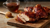 Uvařte si silný černý čaj, ale do hrnku ho nelijte: Tato medová finta na kuřeti vytvoří mahagonovou kůrku a maso měkké jako dech