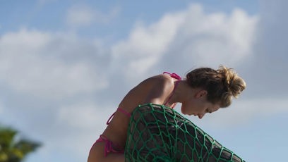 FOTO: Bára Hošková během hry v letošním Survivoru.