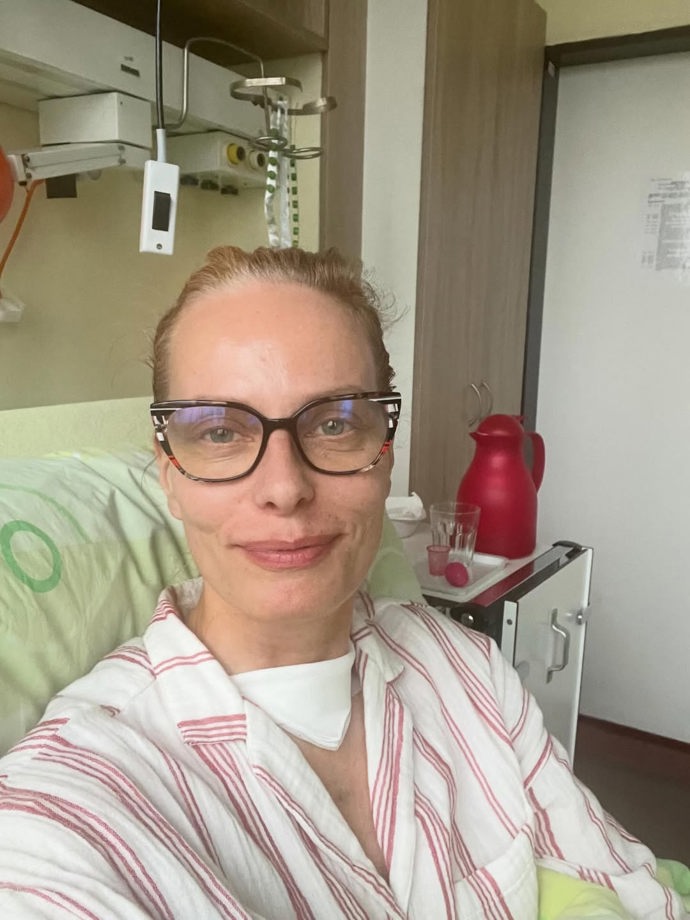 FOTO: Kristina Kloubková v nemocnici. – stránka 8