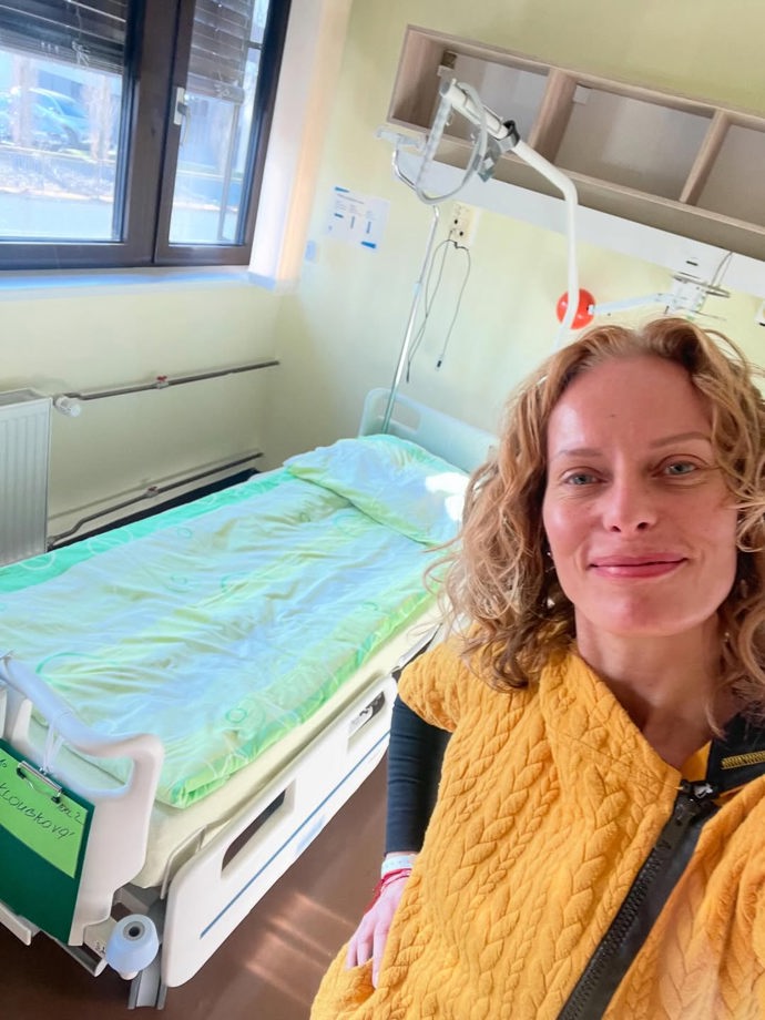 FOTO: Kristina Kloubková v nemocnici. – stránka 5