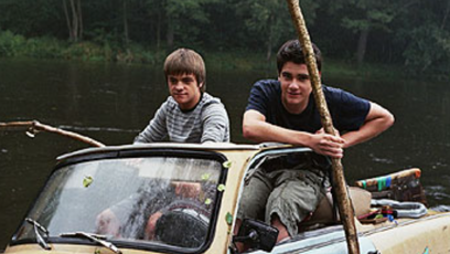 FOTO: Jiří Mádl a Vojta Kotek ve filmu Rafťáci.