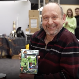 Herec Jakub Zindulka ztvárnil vodníka v pohádce Princezna ze mlejna.