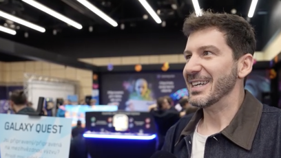 FOTO: Moderátor Petr Říbal.