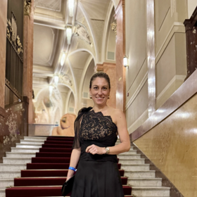 Eva Decroix zazářila na plese.