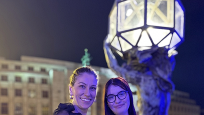 FOTO: Eva Decroix na plese s dcerou.