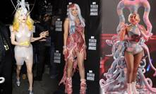 Módní kreace Lady Gaga.