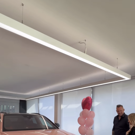 Nový vůz Dominiky Myslivcové. 