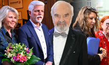 Petr Pavel s elegantní Evou, úsměvy Janžurové či Táborský se ženou: Velkolepá oslava Zdeňka Svěráka 