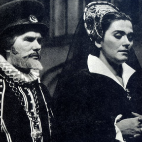 František Dibarbora v historickém filmu Mária Tudorová.