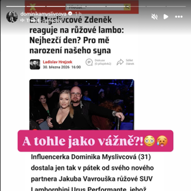 Dominiku rozčílilo Zdeňkovo vyjádření do médií.