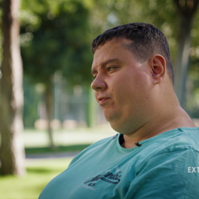 Jakub Chládek váží 170 kilogramů. 