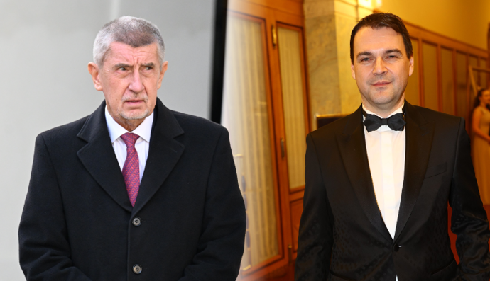 FOTO: Petr Macinka se zastal Andreje Babiše.