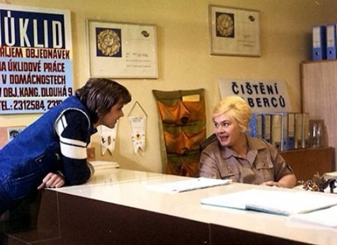 FOTO: Míla Myslíková ve filmu Láska z pasáže.