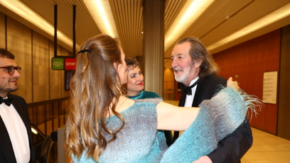 FOTO: Anička Polívková se objala se svým tatínkem Bolkem Polívkou.