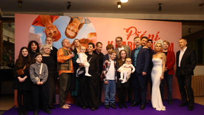 FOTO: Herci na premiéře filmu Přání k narozeninám: Křtiny.