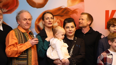 FOTO: Jaroslav Dušek na premiéře filmu Přání k narozeninám: Křtiny.