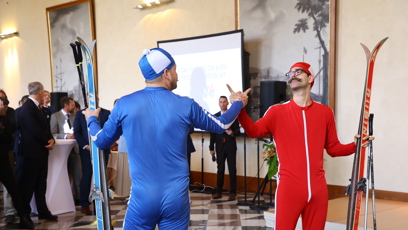 FOTO: Petr Pavel na Hradě přijal sportovce ze Zimních olympijských her.