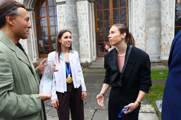 FOTO: Čeští sportovci na pražském Hradě. – stránka 11