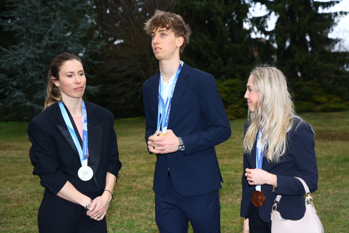 FOTO: Čeští sportovci na pražském Hradě. – stránka 9