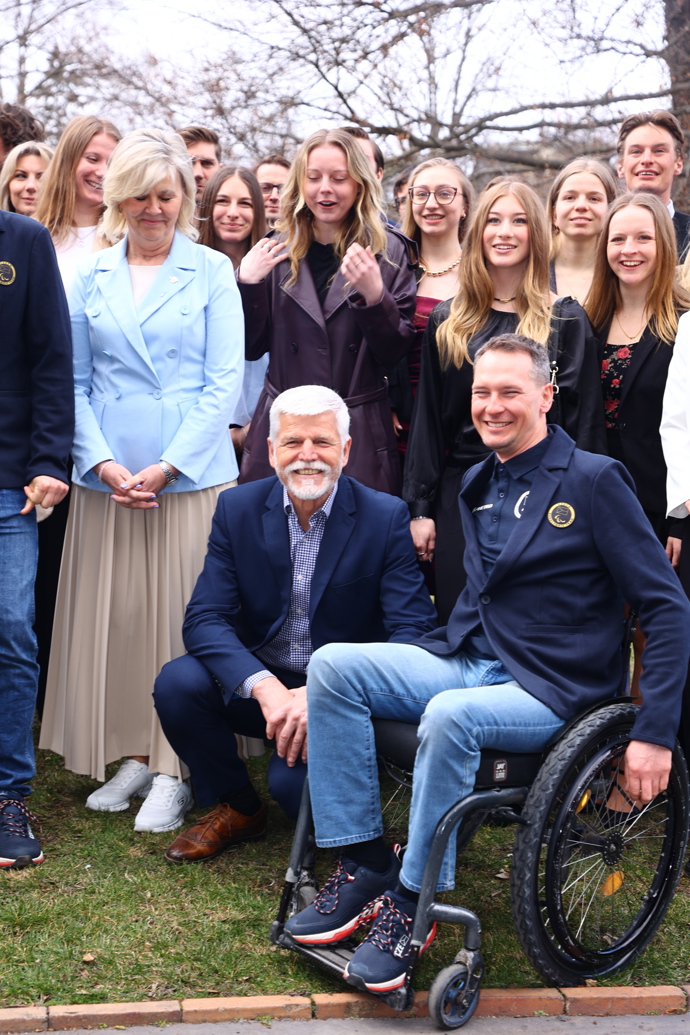 FOTO: Čeští sportovci na pražském Hradě. – stránka 14