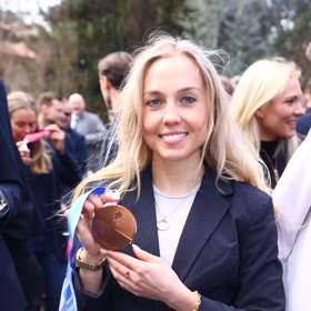 Nechyběla ani biatlonistka Tereza Voborníková.