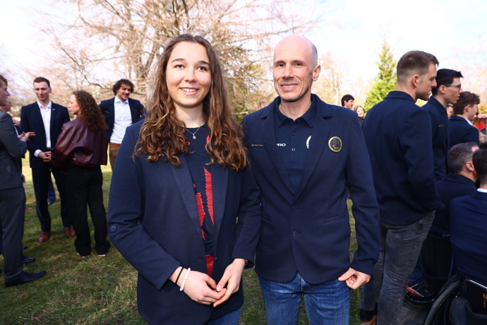 FOTO: Čeští sportovci na pražském Hradě. – stránka 13