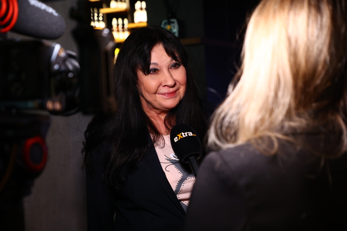 FOTO: Dagmar Patrasová a Felix Slováček na křtu videoklipu. – stránka 51