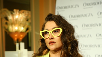 FOTO: Sharlota na představení nového elixíru Omorovicza.