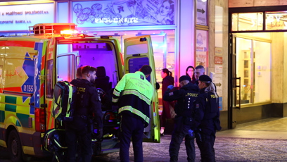 FOTO: Zásah v centru Prahy.