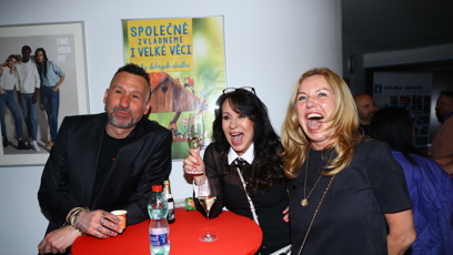 FOTO: Heidi Janků byla ve skvělé náladě.