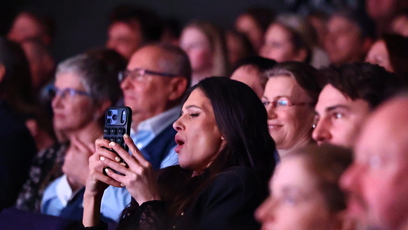 FOTO: Aneta Vignerová fandila z plných plic.