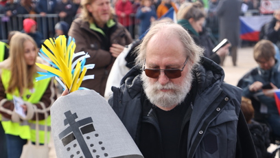 FOTO: Demonstranti na Letné.