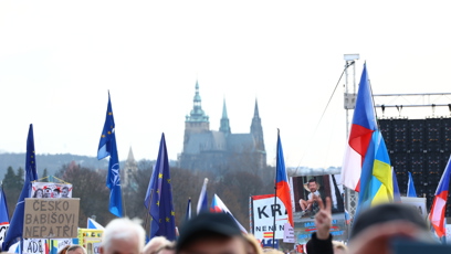 FOTO: Demonstrace Milionu chvilek na Letné