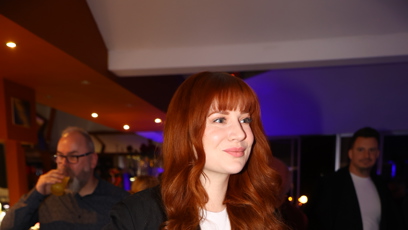 FOTO: Kateřina Bláhová na oslavě Martina Maxy.