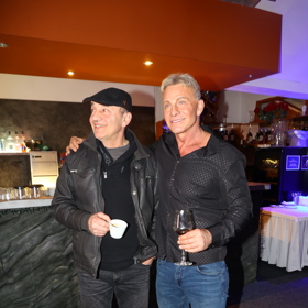 Martin Maxa s bratrem. 