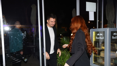 FOTO: Karel Kašák s Kateřinou Bláhovou.