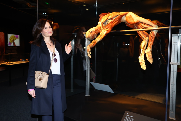 FOTO: Klára Doležalová si nenechala ujít výstavu Body Worlds. – stránka 8