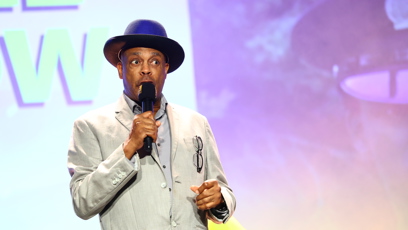 FOTO: Herec Michael Winslow na Comic-Conu.