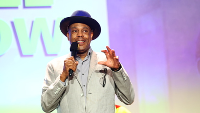 FOTO: Herec Michael Winslow na Comic-Conu.
