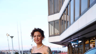 FOTO: Adéla Elbel vynesla krásnou róbu.