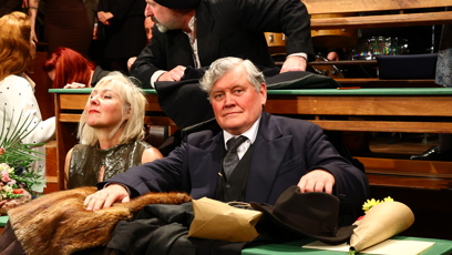 FOTO: Miroslav Hanuš se svou manželkou po svém boku.