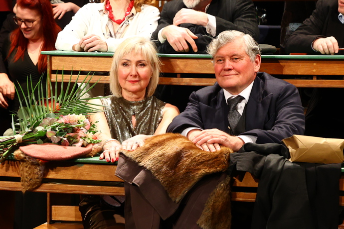 FOTO: Miroslav Hanuš s manželkou.