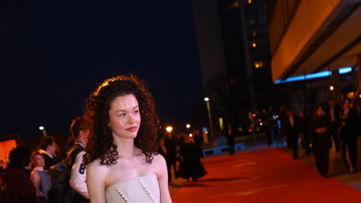 FOTO: Anna Michalcová vynesla krásné šaty.