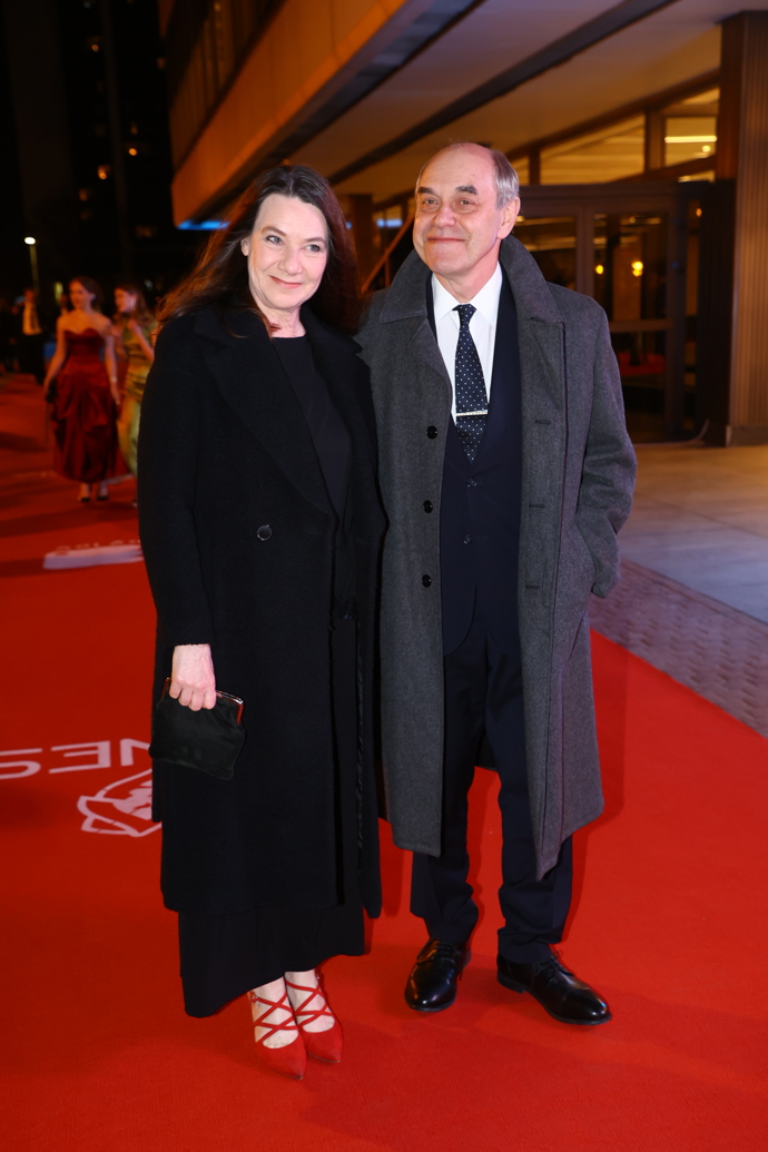 FOTO: Miroslav Táborský v doprovodu své manželky.