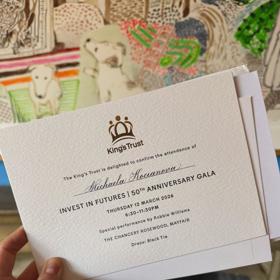 Slovenská modelka Michaela Kociánová obdržela pozvánku na slavnostní galavečer ku příležitosti 50.výročí nadace krále Karla III.